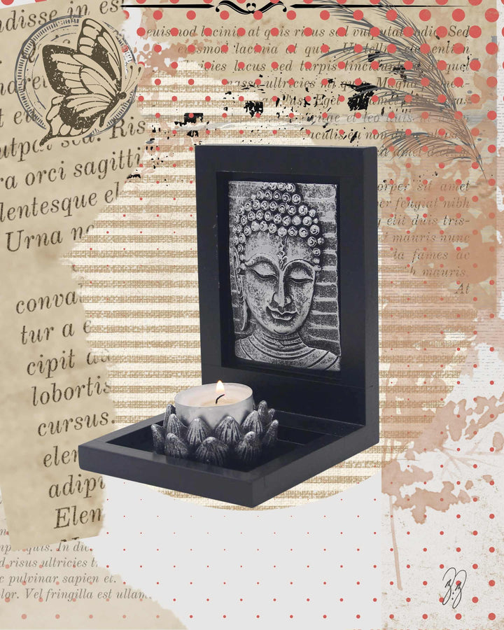 Buddha Candle & Incense Holder
