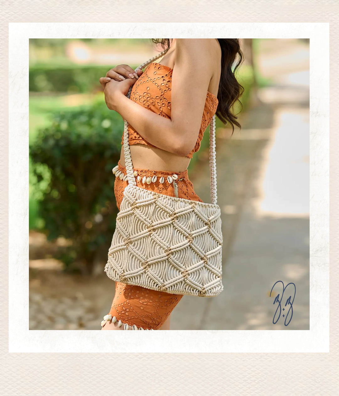 Crossbody Macrame Bag