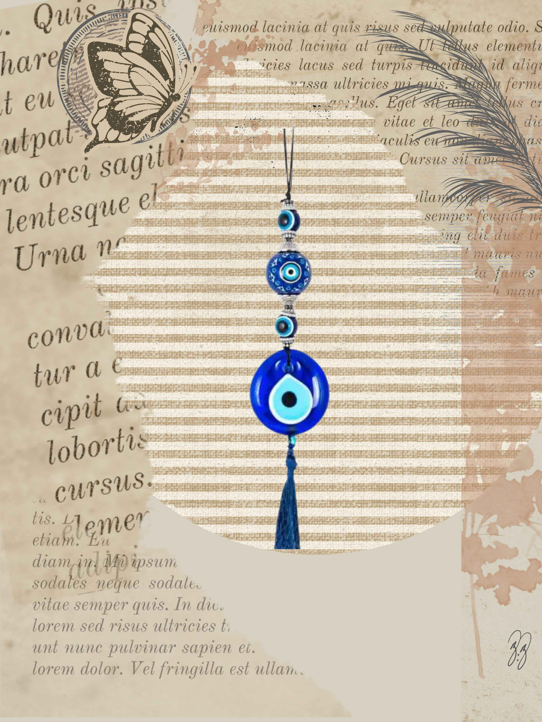Evil Eye Ball Wall Hanging Decor