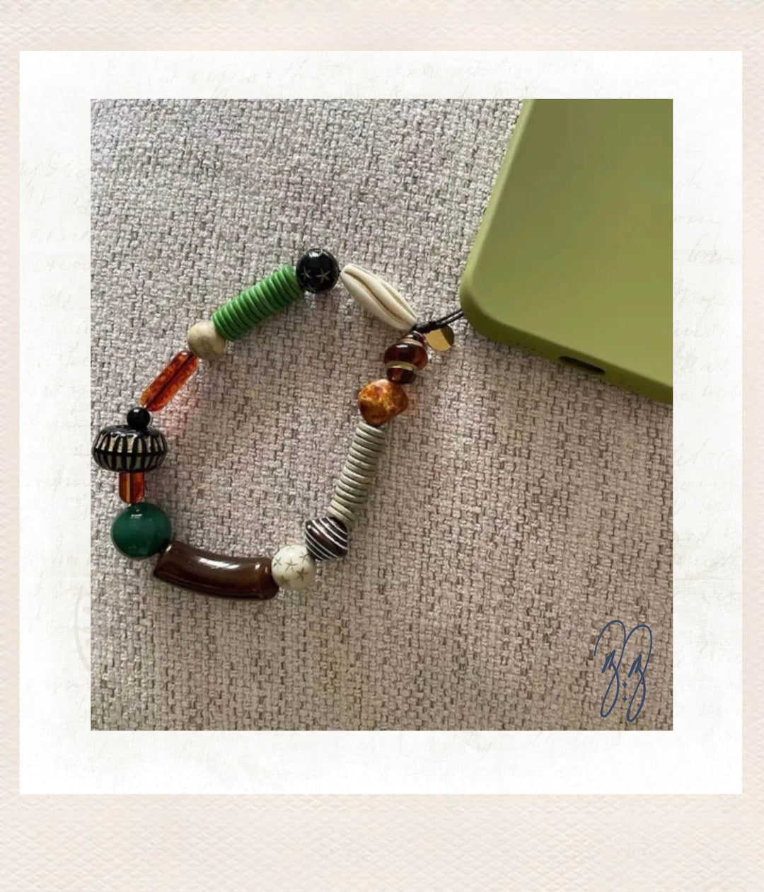 Handmade Beaded Strap