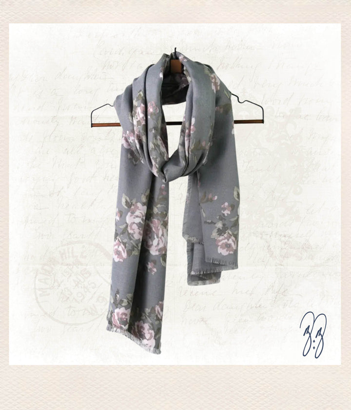 Fall Rose Scarf
