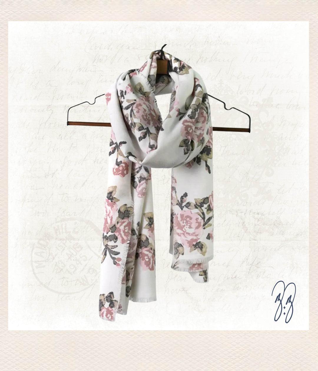 Fall Rose Scarf