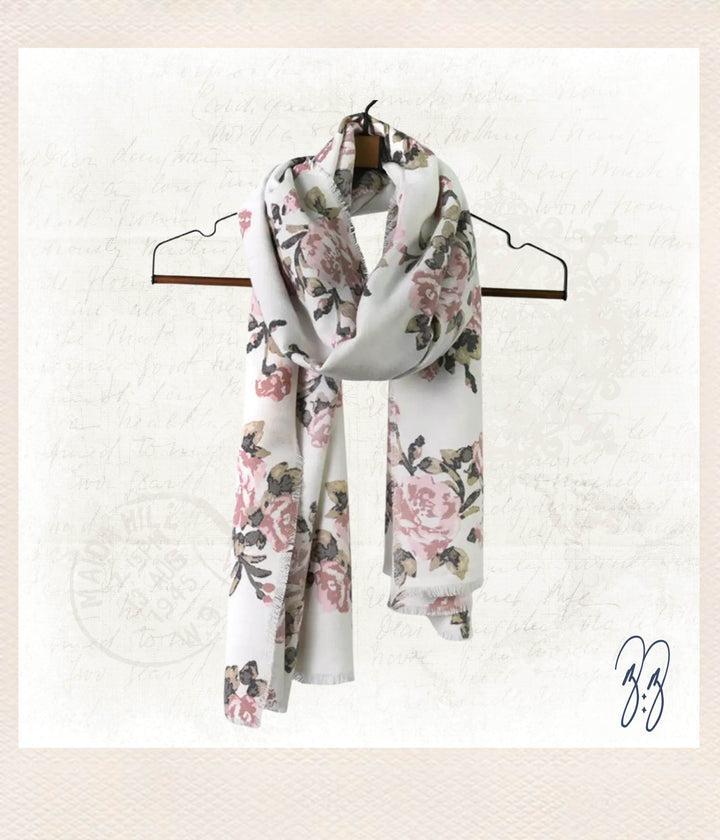 Fall Rose Scarf