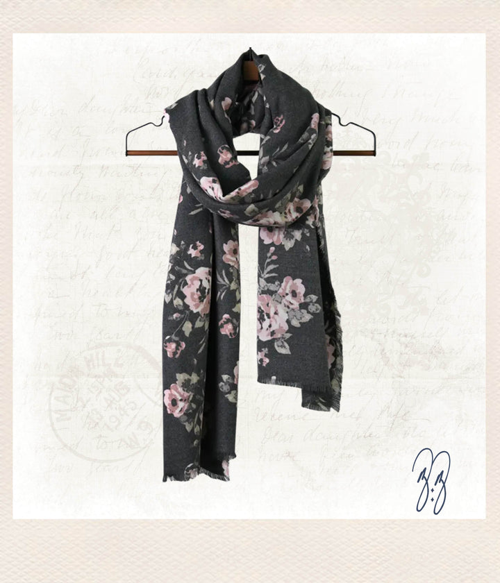 Fall Rose Scarf