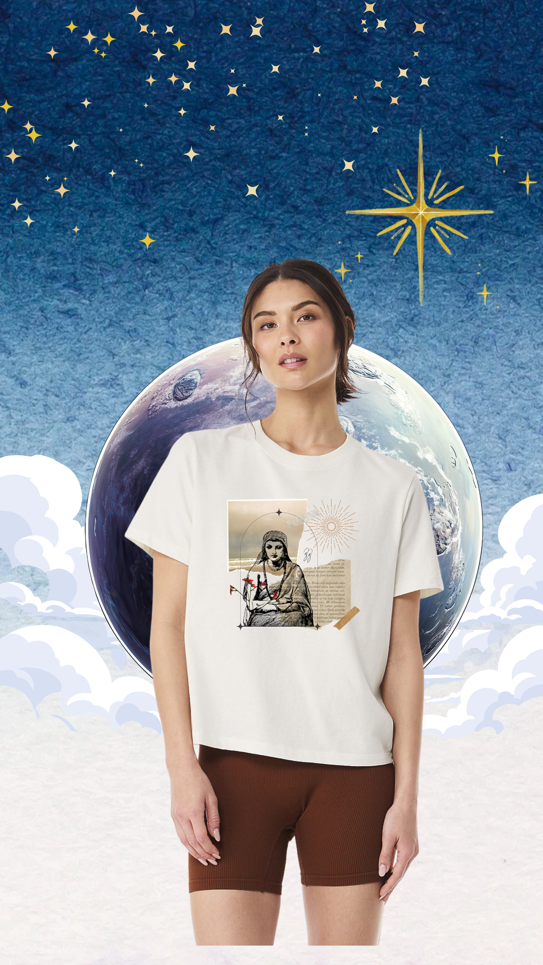 Traveler Post Card Tee
