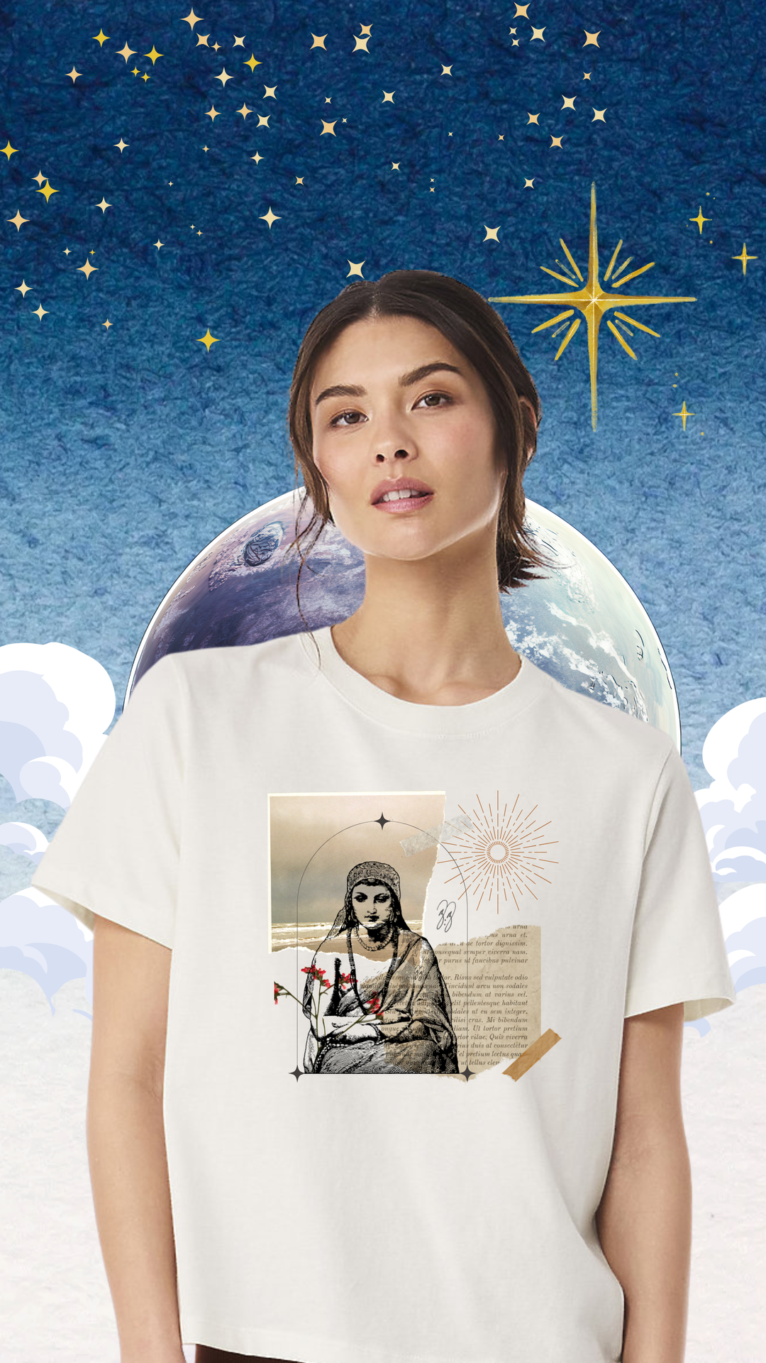 Traveler Post Card Tee
