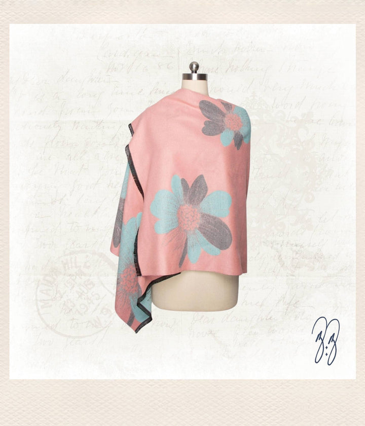 Reversible Floral Scarf
