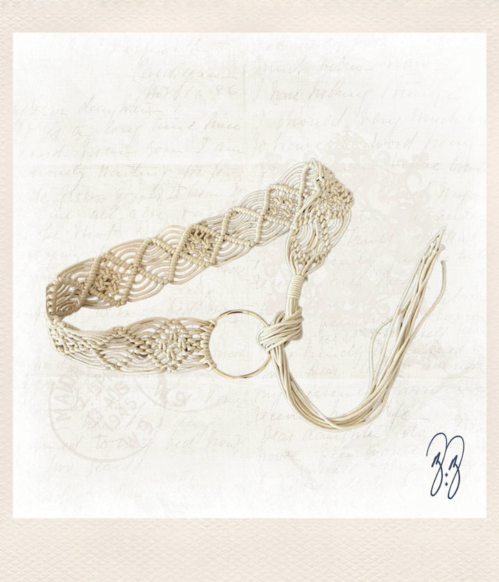 Boho Braided Belt