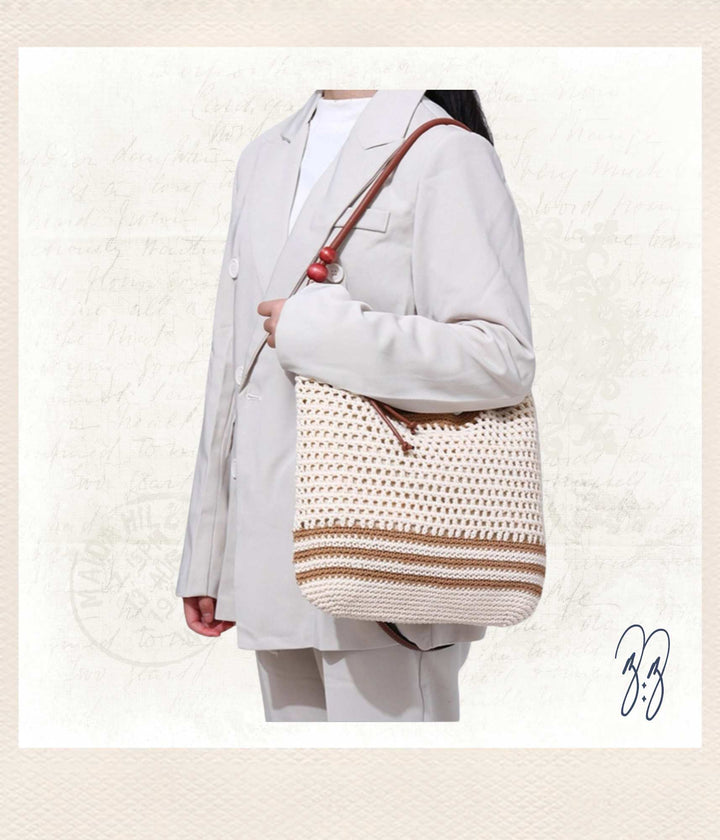 Woven Shoulder Bag