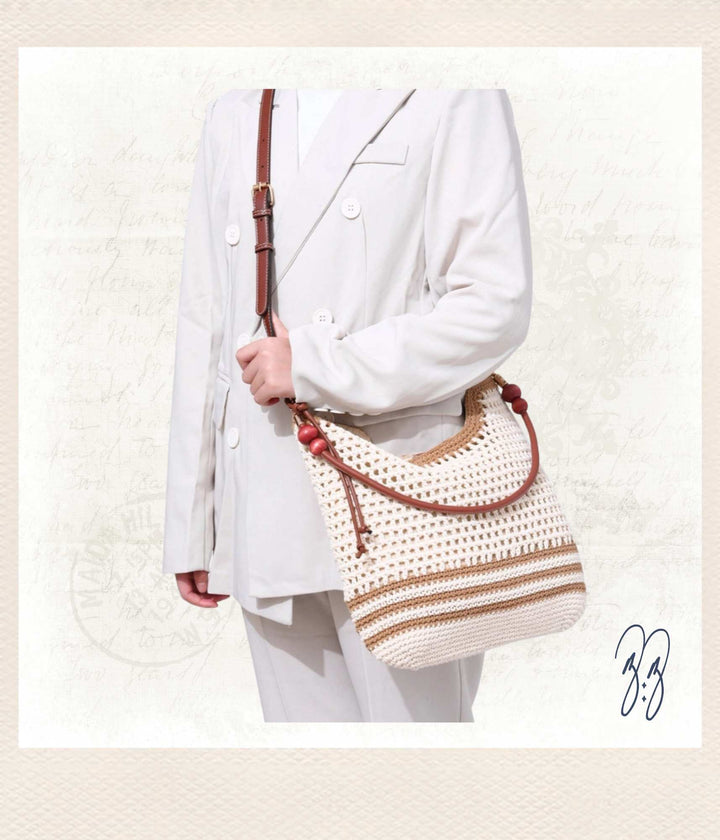 Woven Shoulder Bag