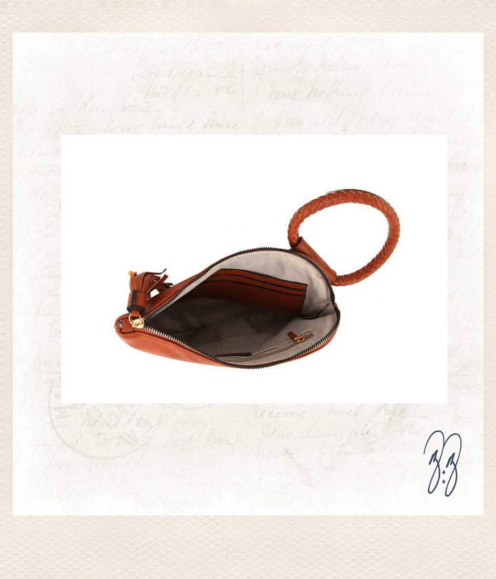 Braided Handle Clutch