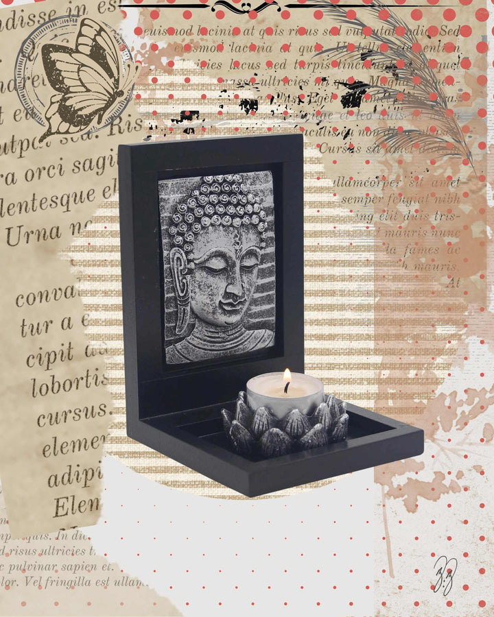 Buddha Candle & Incense Holder
