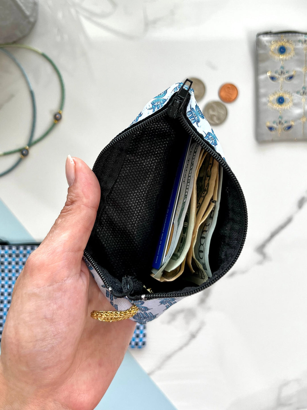MULTI EYE COIN PURSE