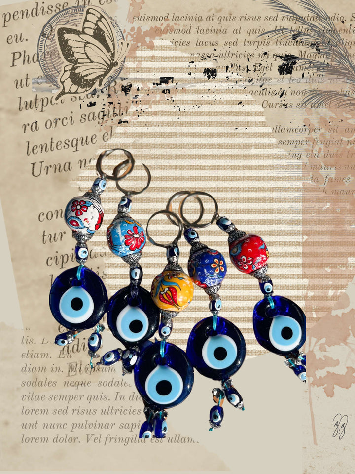 HAND PAINTED KEY CHAINS