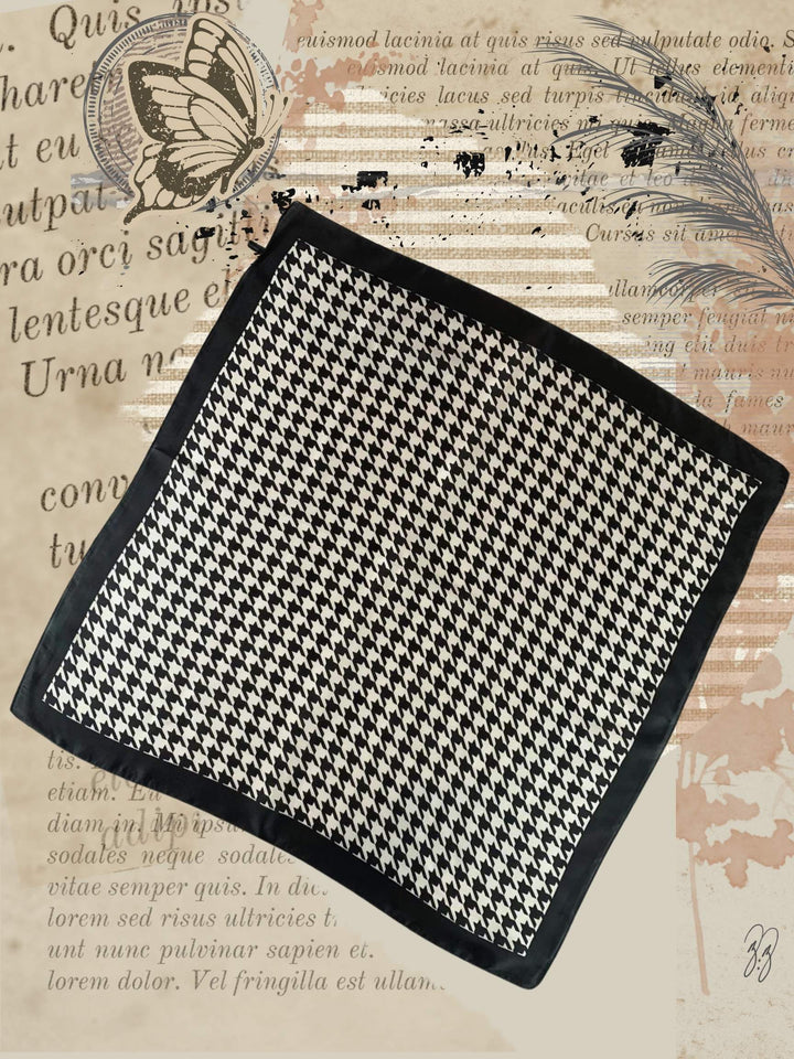 HOUNDSTOOTH SCARF