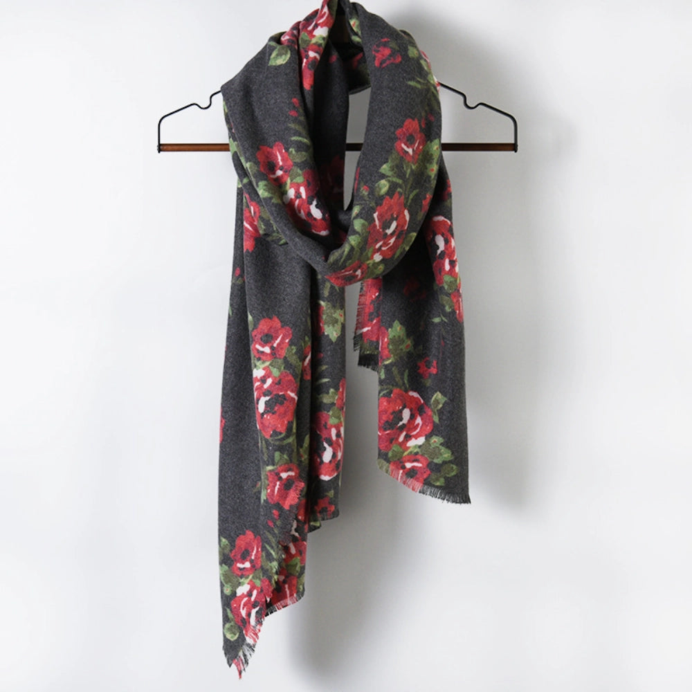 Fall Rose Scarf