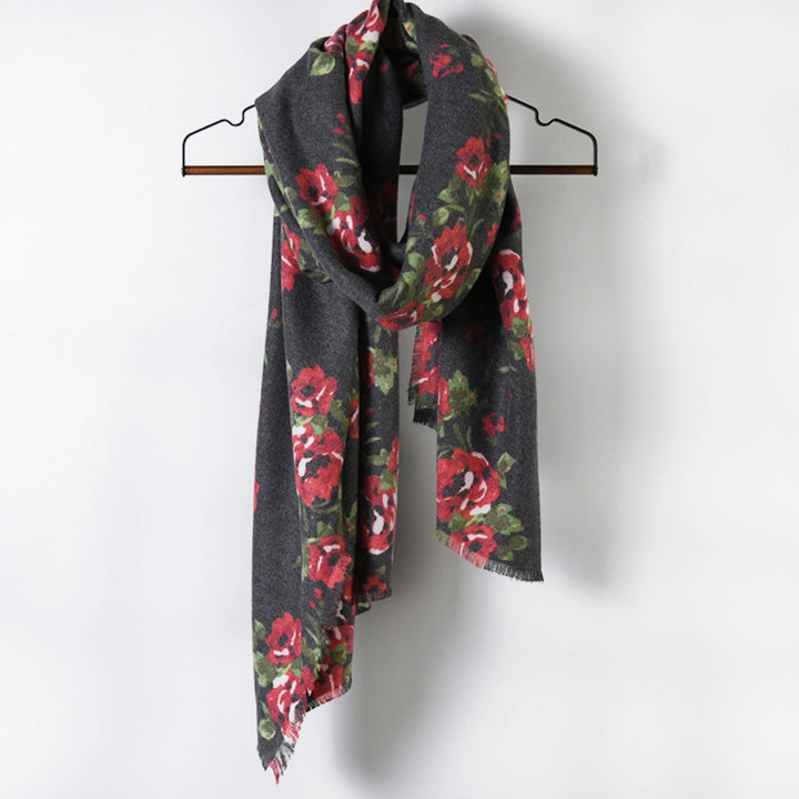 Fall Rose Scarf